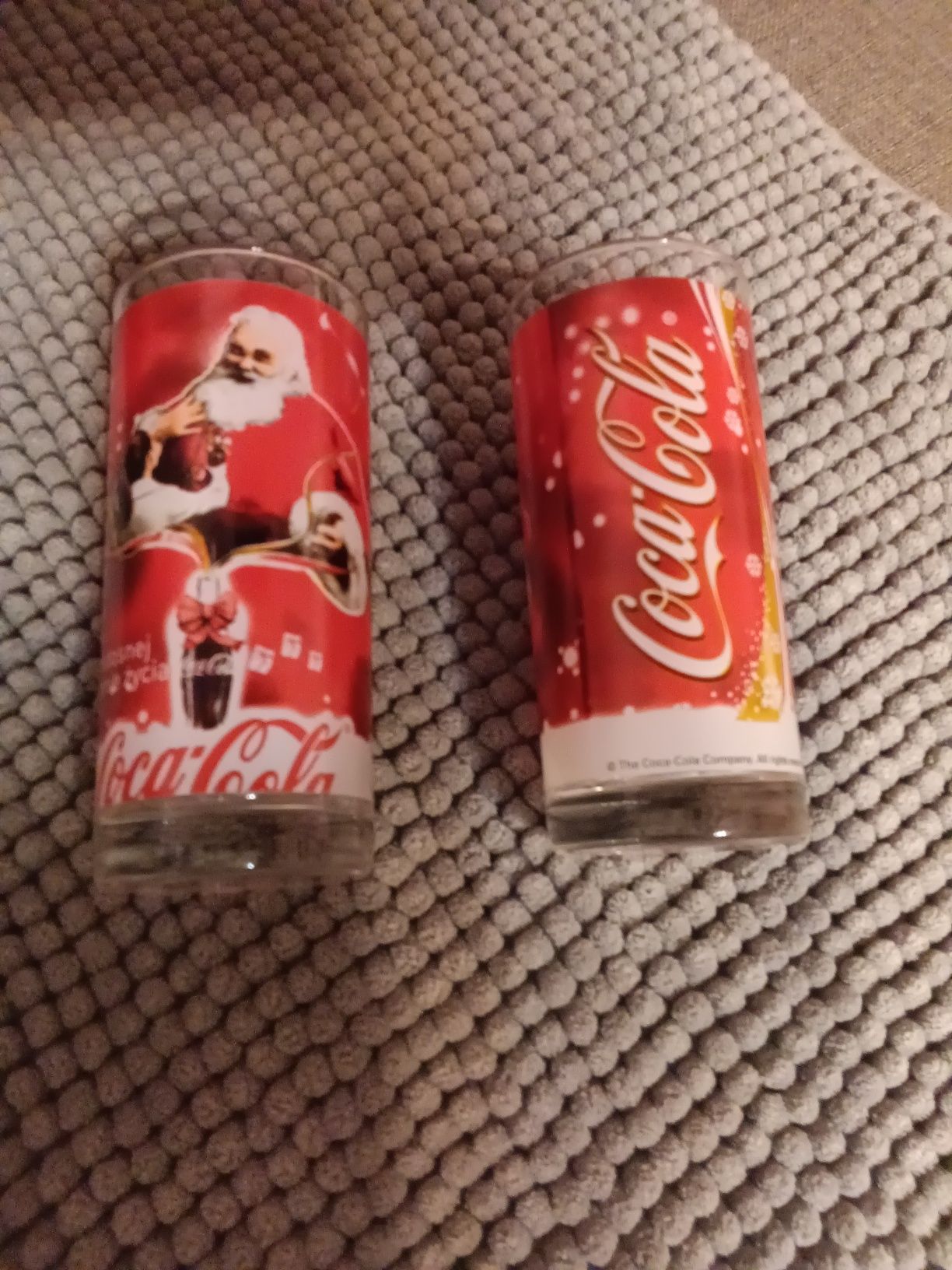 Szklanki Coca-coli kolekcjonerskie. 2szt