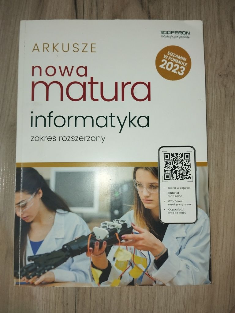 arkusze nowa matura informatyka zakres rozszerzony OPERON