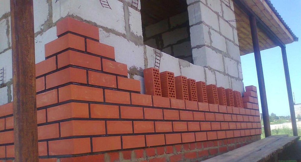 Кладка цегли, газоблоку, керамоблоку "під ключ"