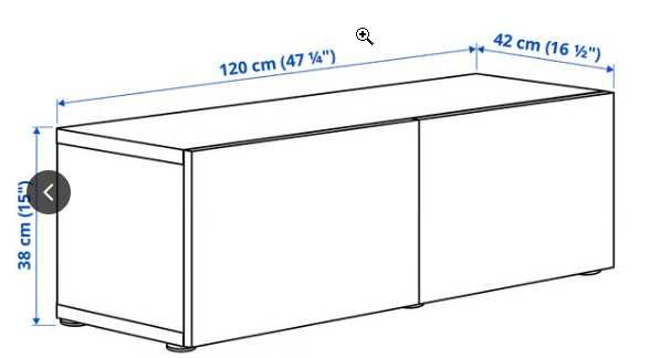 BESTÅ
Combinação armário parede, preto-castanho/Glassvik