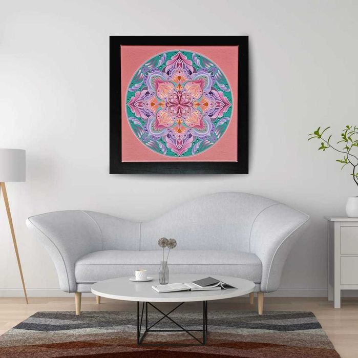 Mandala energetyczna  z  Intencją.  "Radość"