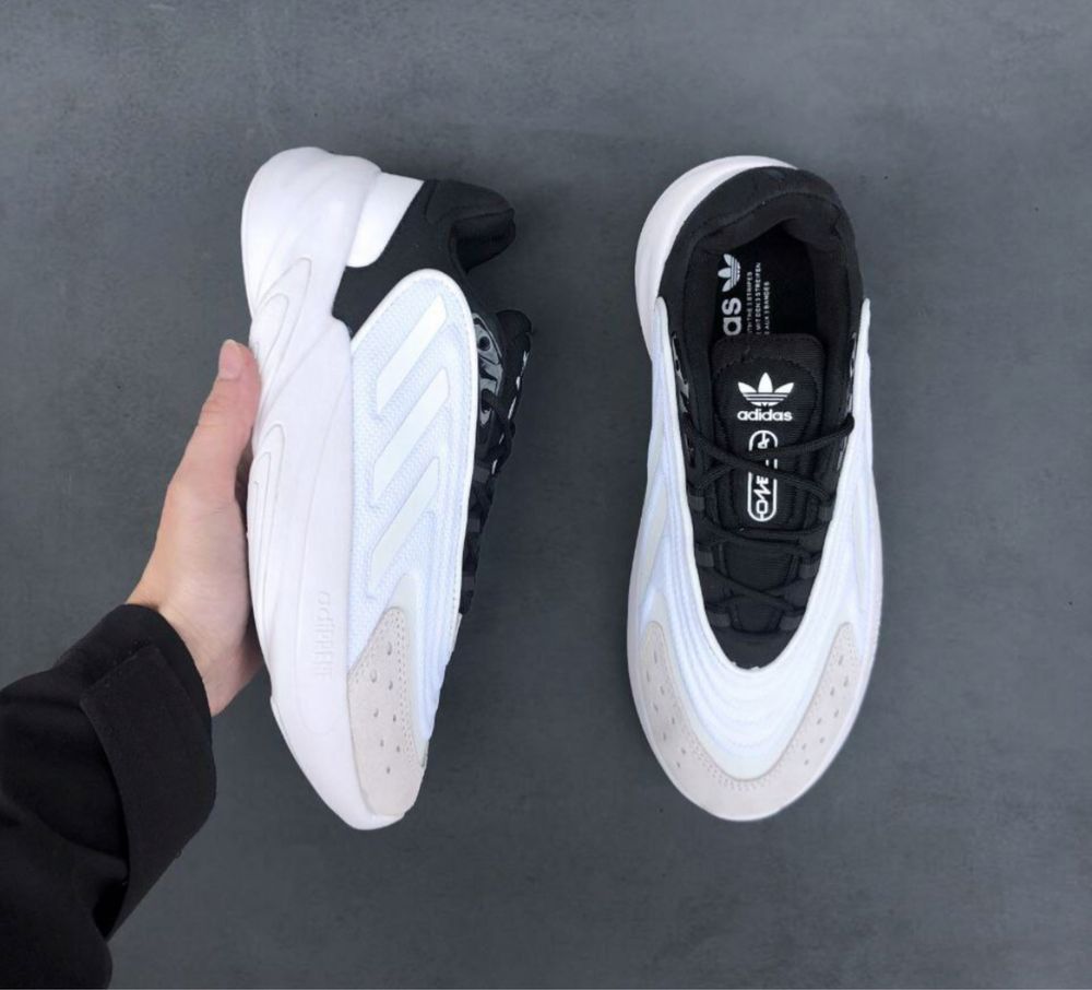 Кросівки Чоловічі Adidas Ozelia White Black Без передоплати