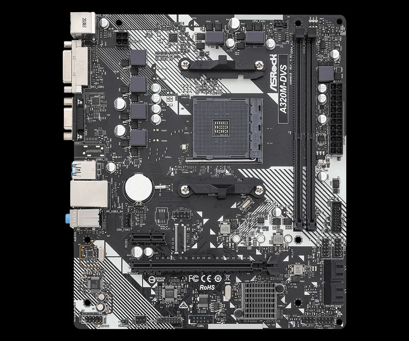 Материнська плата ASRock A320M-DVS R4.0