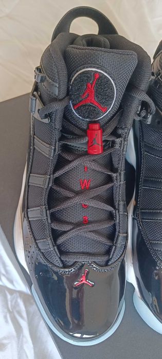 Nike Jordan 6 Rings Black/Gym Red/White 43 EUR *dowód zakupu*