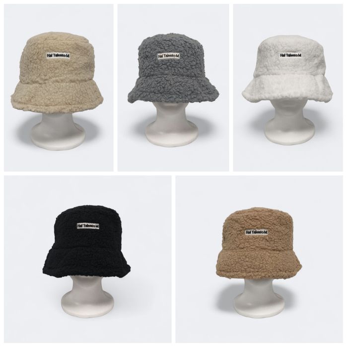 Тепла плюшева панама 'Teddy' Плюшева Зимова Шапка міхова панамка