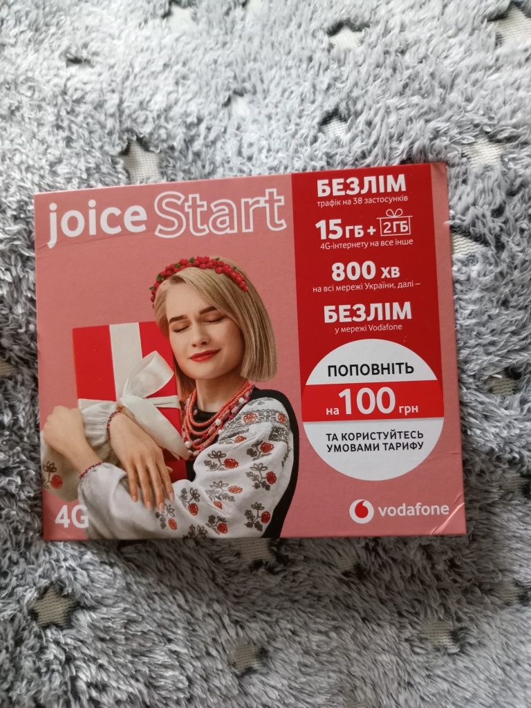 Стартовый пакет водафон, vodafone