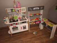 Zabawkowa kuchnia Ikea + sklepik + mnóstwo akcesoriów