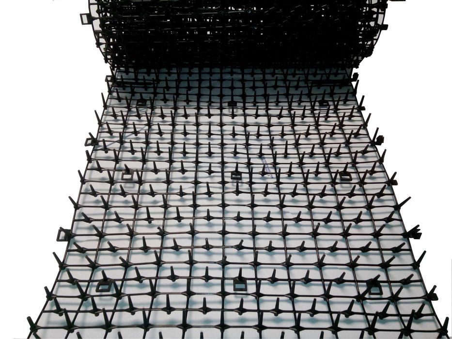 Kolce przeciwko kotom siatka z kolcami na koty kuny psy