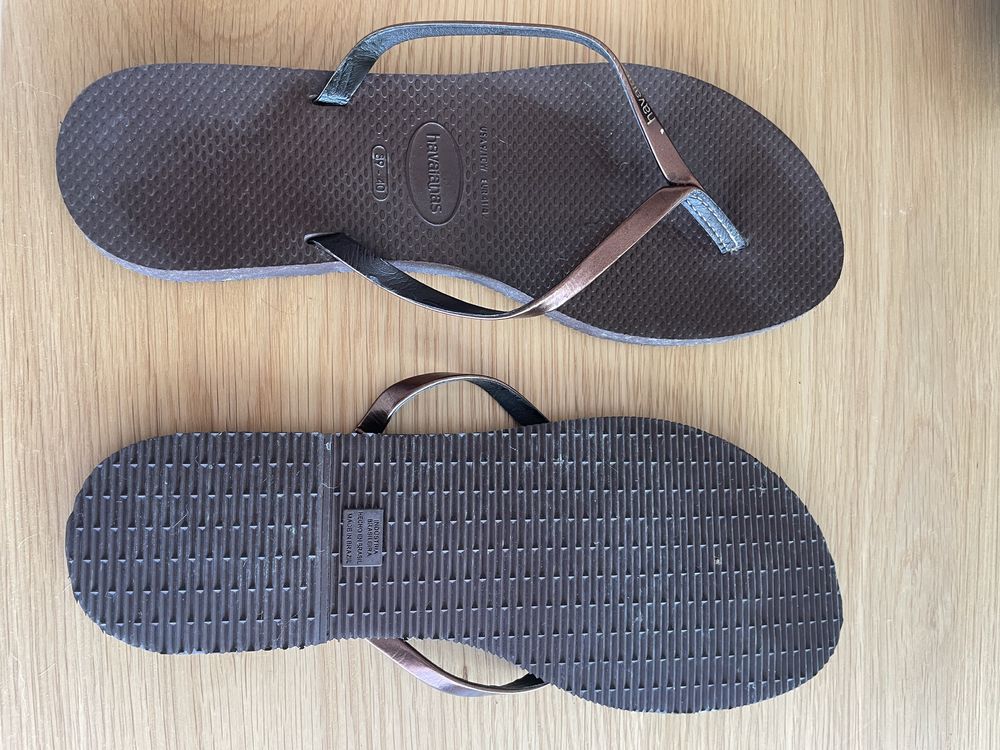 Havaianas castanhas slim