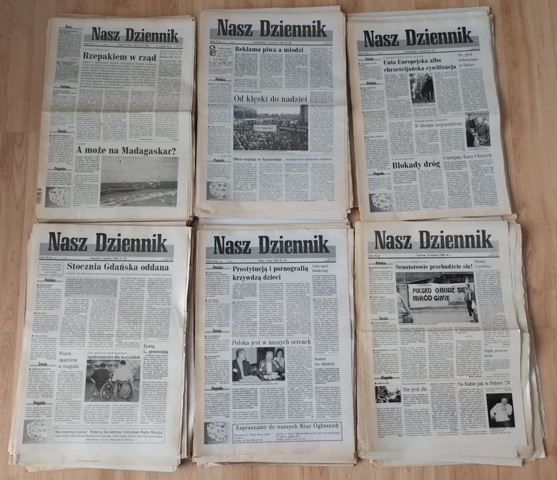 118x Nasz Dziennik Gazeta 1998, czasopismo