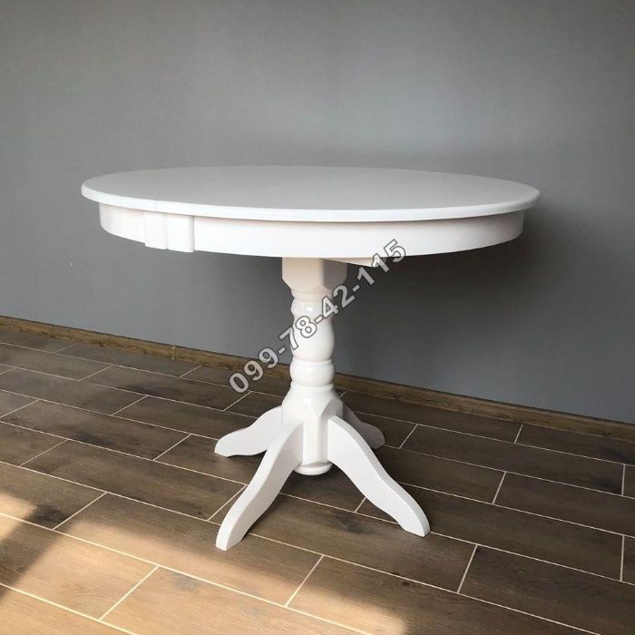 Стіл на кухню. Стол кухонный раскладной. Круглый стол обеденный.