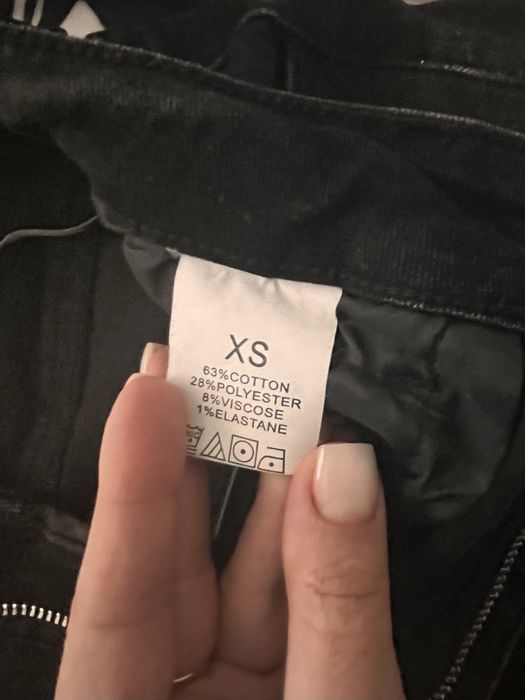 Джинси чорні прямі