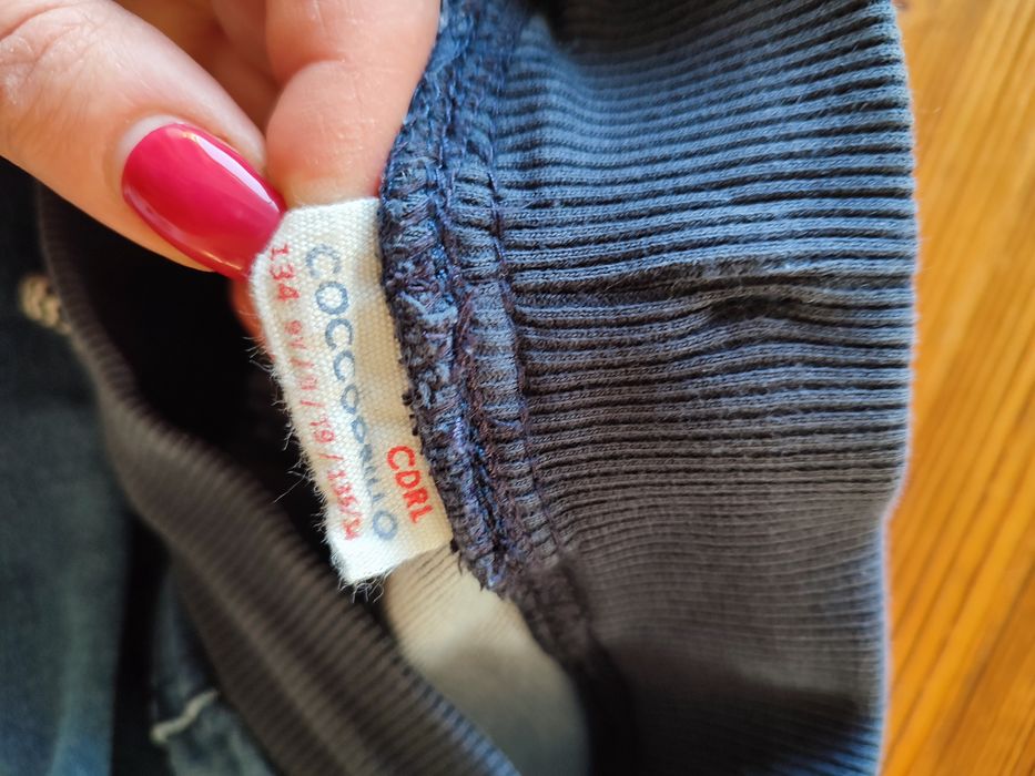 Elastyczne jeansy Coccodrillo, r. 134.