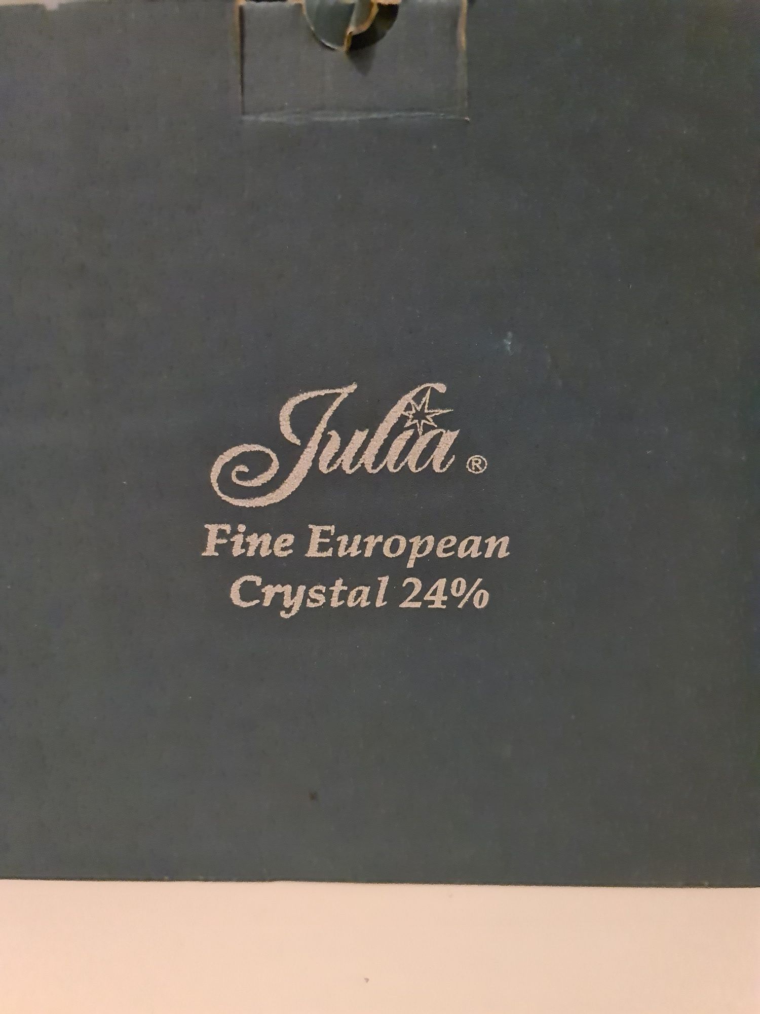 NOWE Kieliszki krystaliczne JULIA komplet 6szt. JULIA