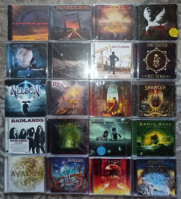 Joe Bonamassa. Great White. DGM. TEN. ZENO+інші CD HARD-ROCK. Фірма CD