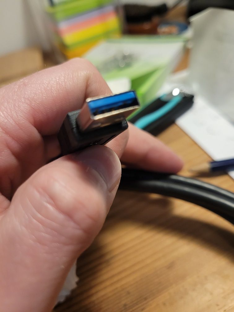 Nowy przewód kabel 2m USB dysk zewnętrzny 3.0