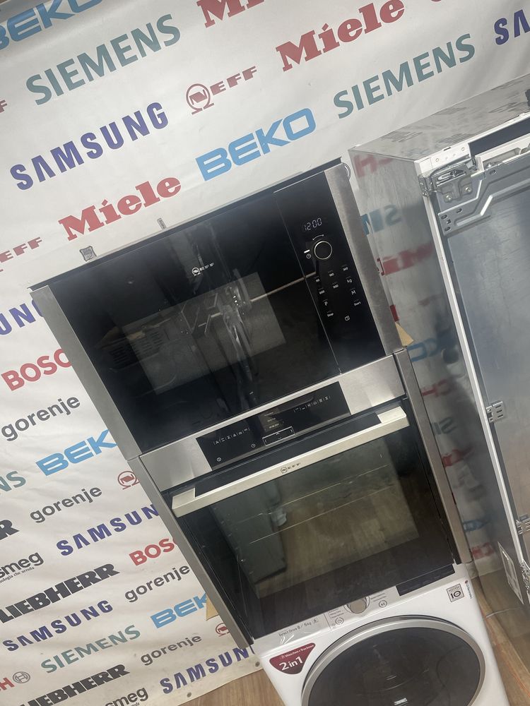 Комплект Neff(Bosch) духовка + мікрохвильовка