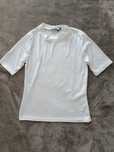Boohoo 36/S biała bluzka t-shirt