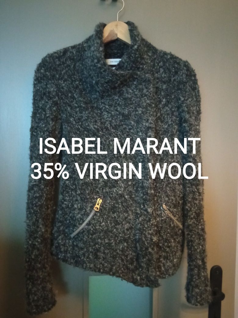 Żakiet kurtka Isabel Marant virgin wool