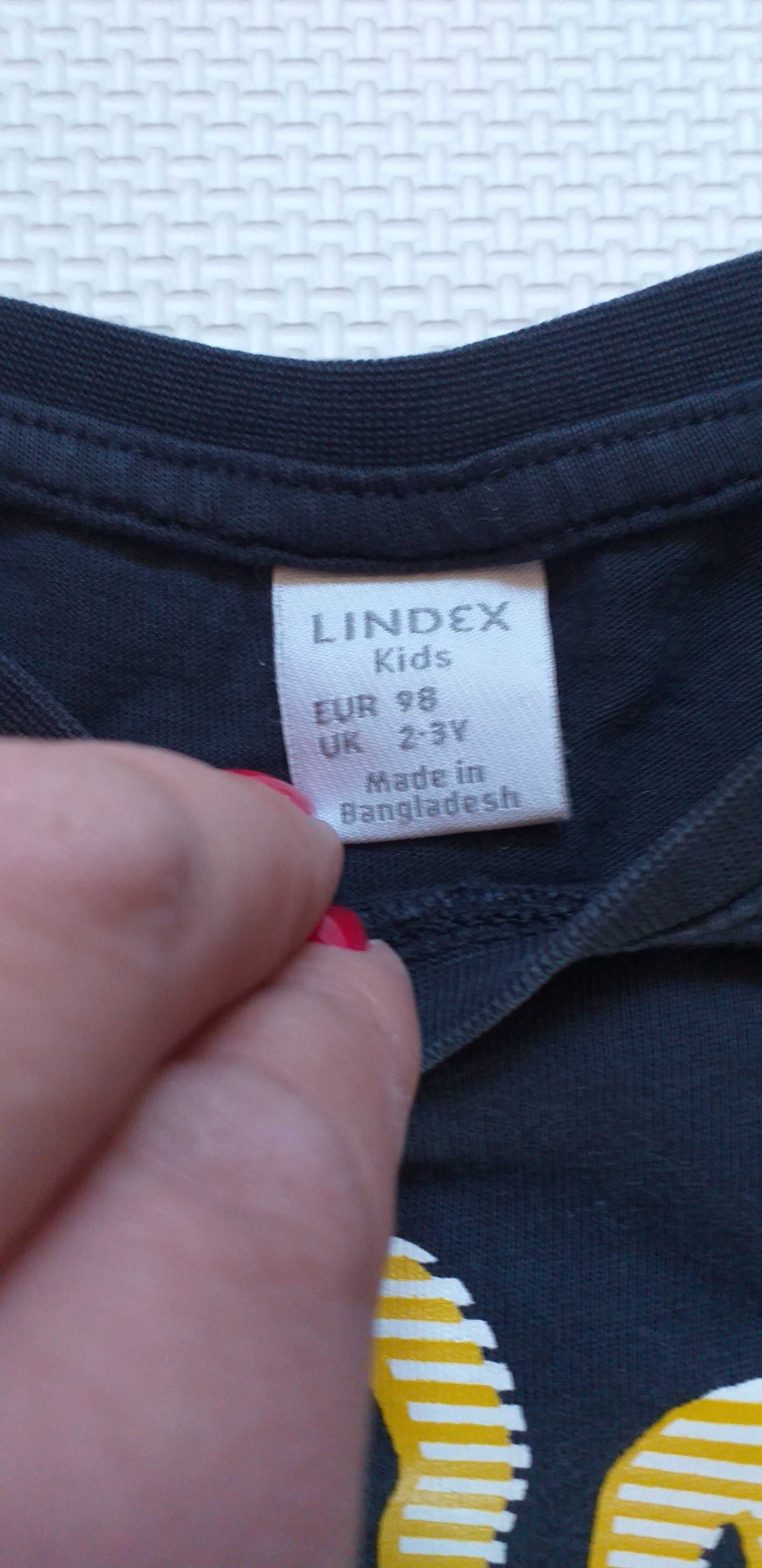 Bluzka bluzeczka z samochodem autem autkiem Lindex 92-98