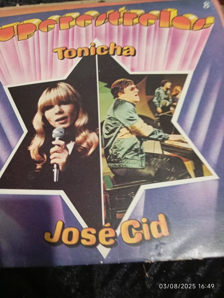 Discos antigos vinil