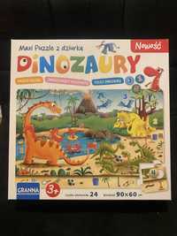 Puzzle Dinozaury GRANNA