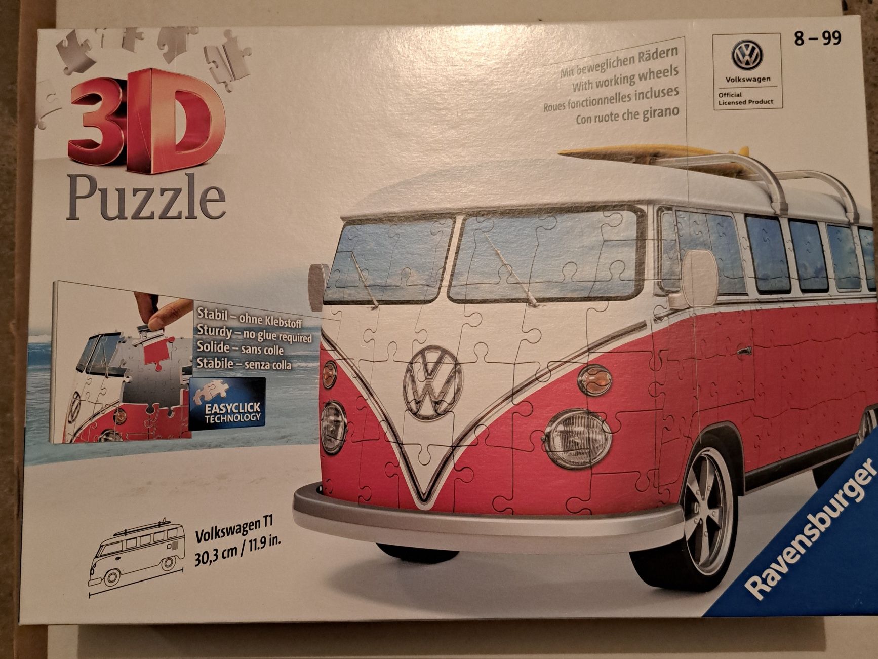 Nowe Puzzle 3d VW