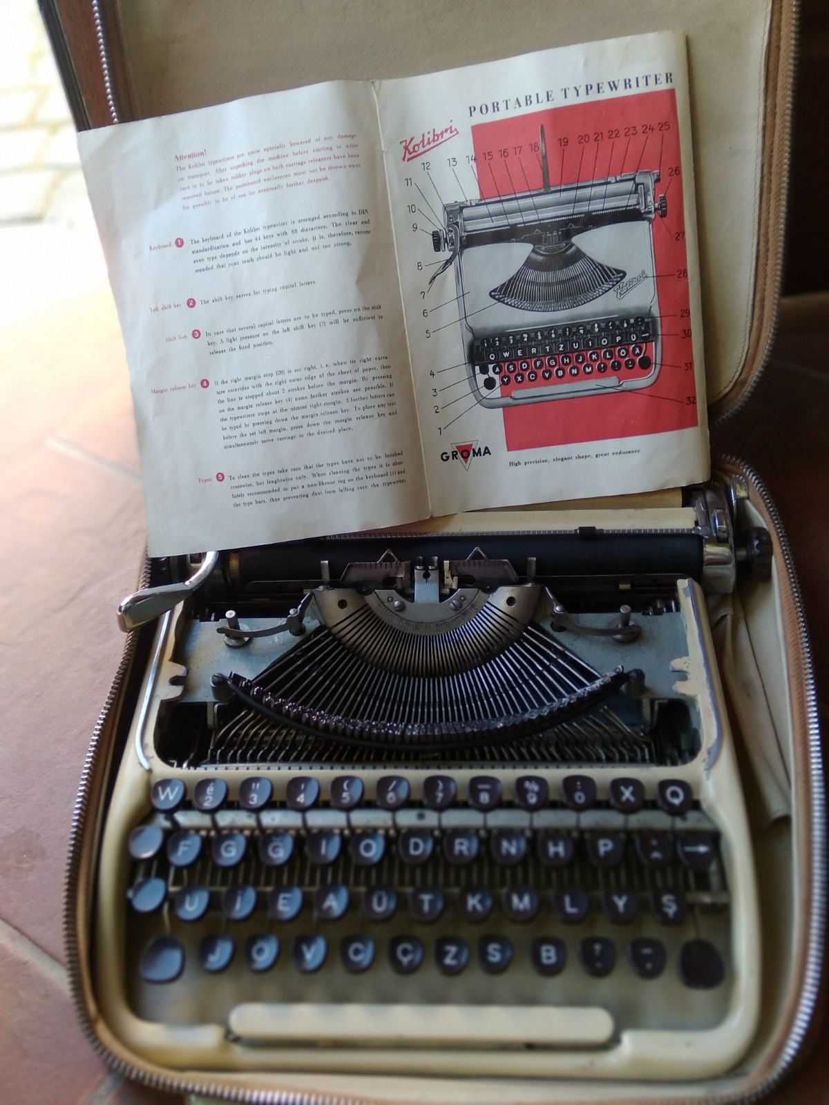Друкарська машинка Колібрі 1955 рік