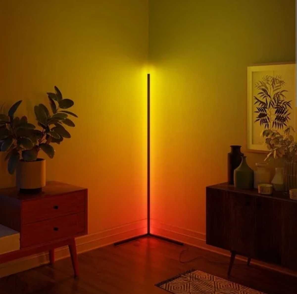 Кутова лампа для підлоги в кімнату RGB STAND 1.2м