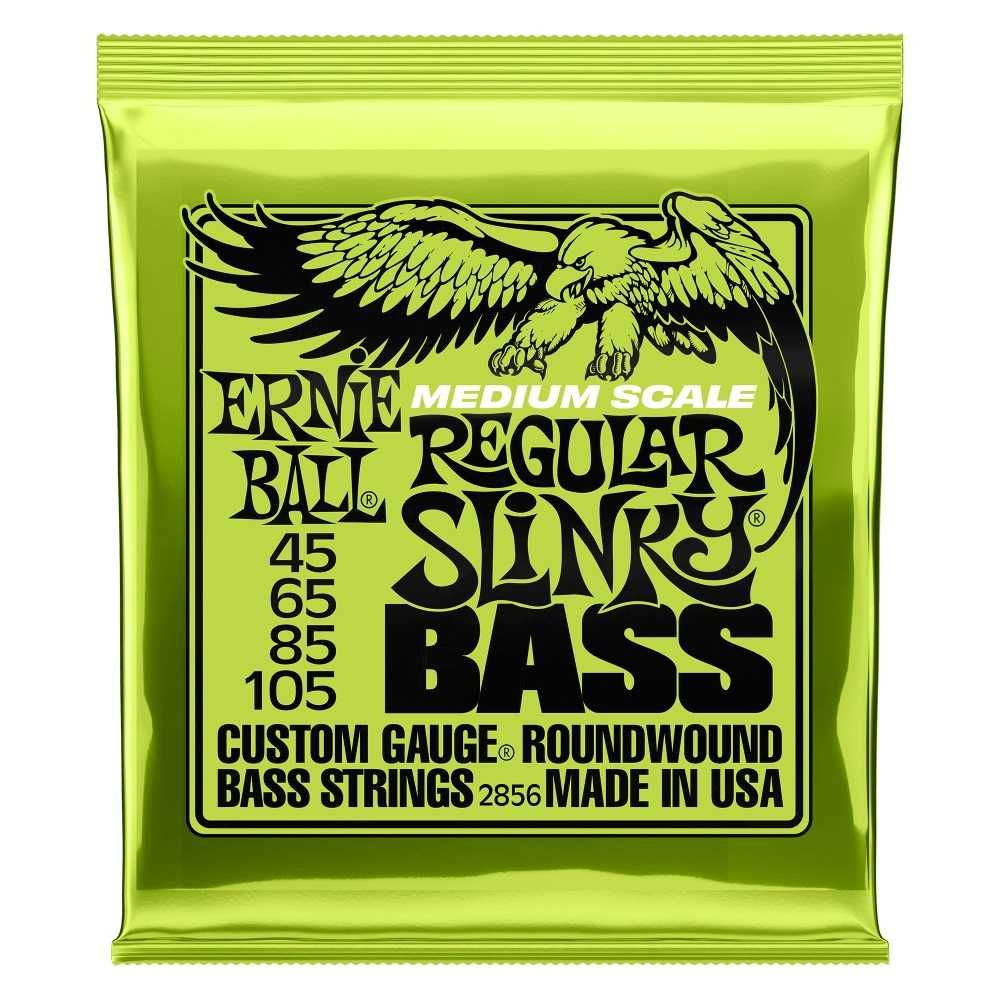 Ernie Ball 2856 Regular Slinky Bass Med.Scale struny do gitary basowej