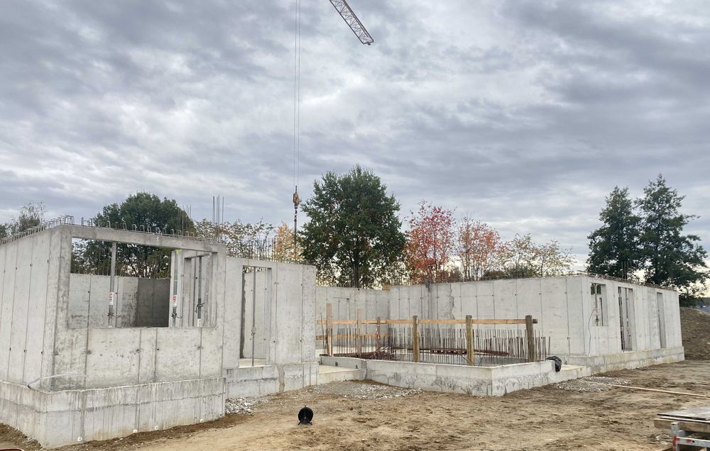 Płyty fundamentowe, prace żelbetowe, budowa inwestycji, wymiana gruntu