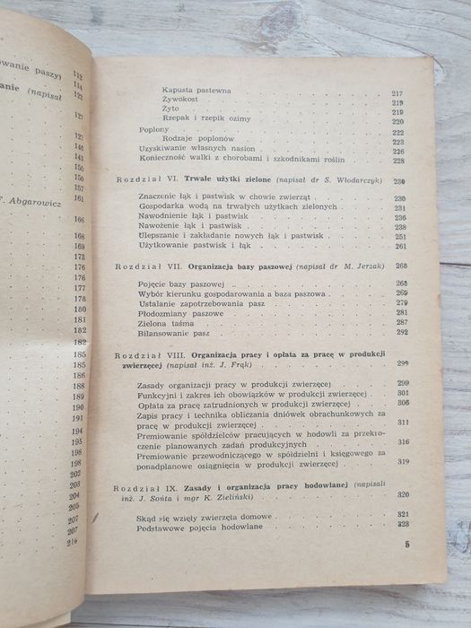Podstawy rolnictwa 1955 produkcja zwierzeca i jej organizacja