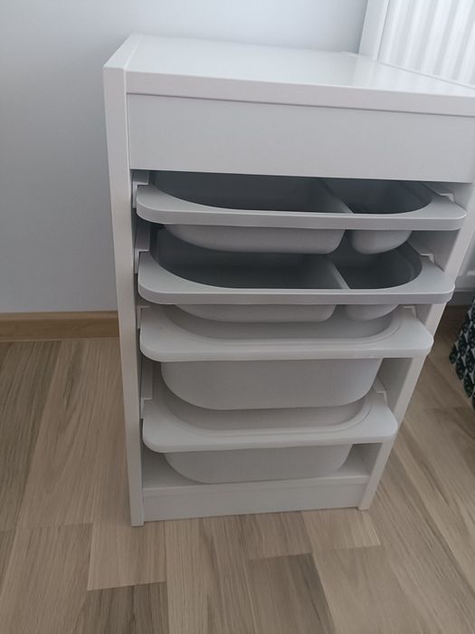 Ikea trofast  regał z pojemnikami