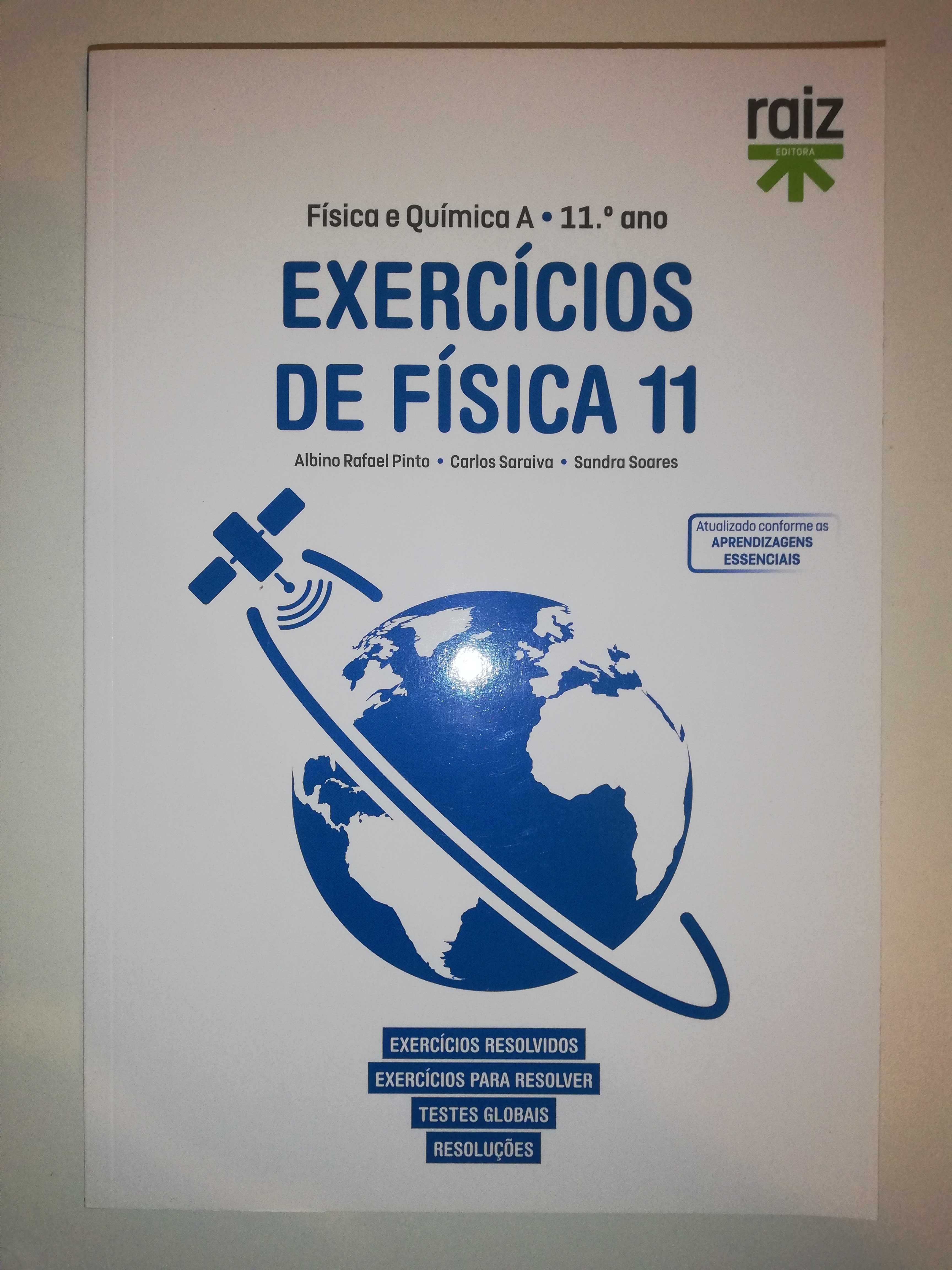 Exercícios de Física 11 - Física e Química A - 11.º ano (*NOVO*)