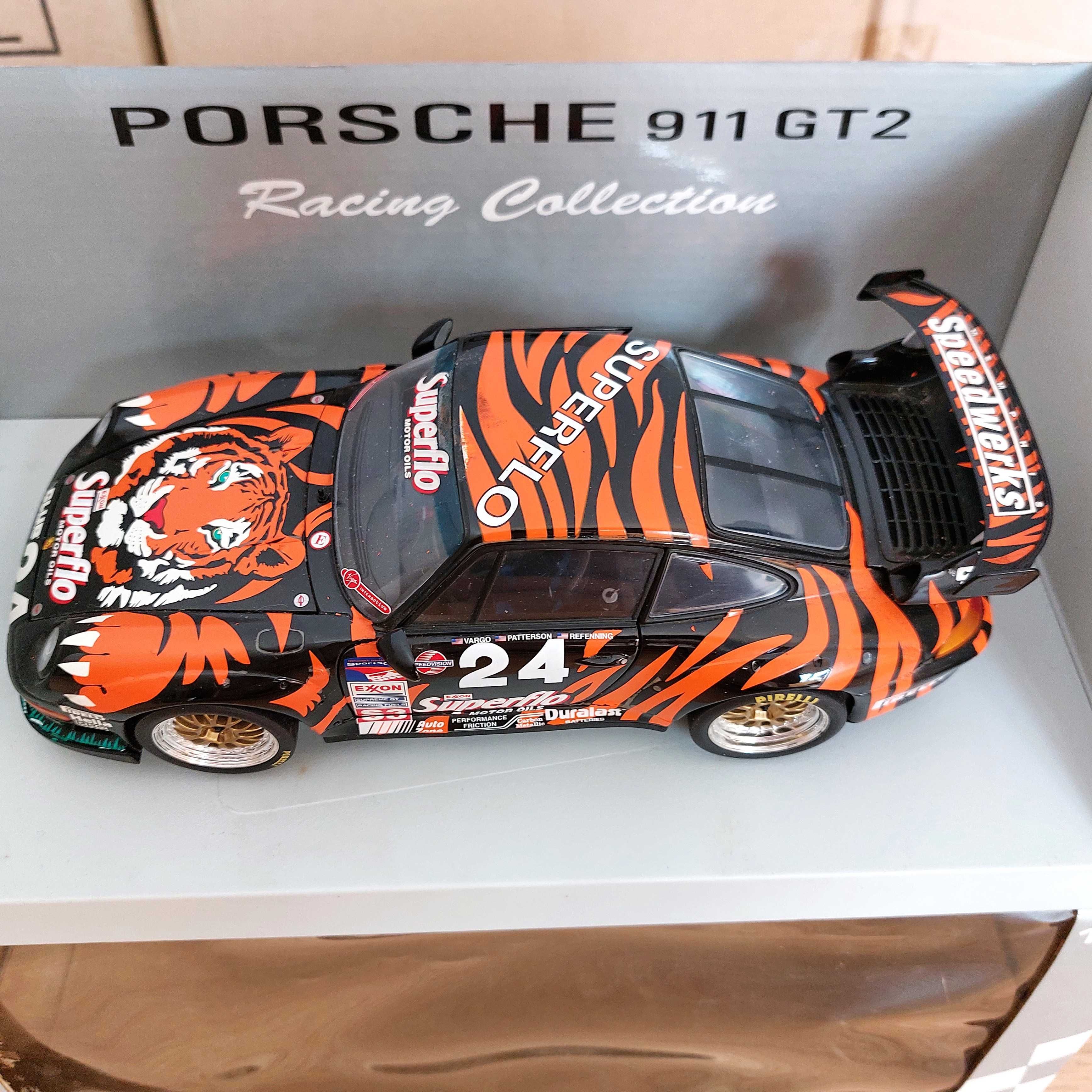 Miniatura UT Models 1/18 Porsche 911 993 GT2 #24 Sebring 1998