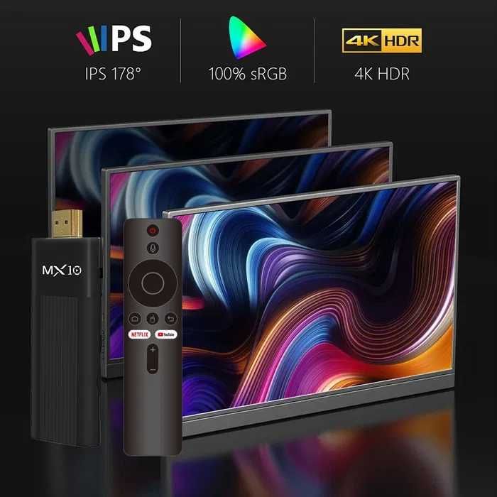 Приставка Android stik smart tv MX10-F3 2GB/16GB