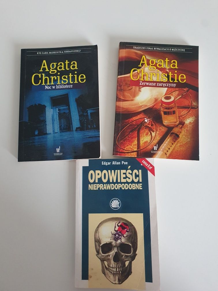 Agata Christie Noc w bibliotece + Zerwane zaręczyny