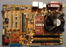 Board Asus P5KPL-E mais 2 memórias Ram (892)