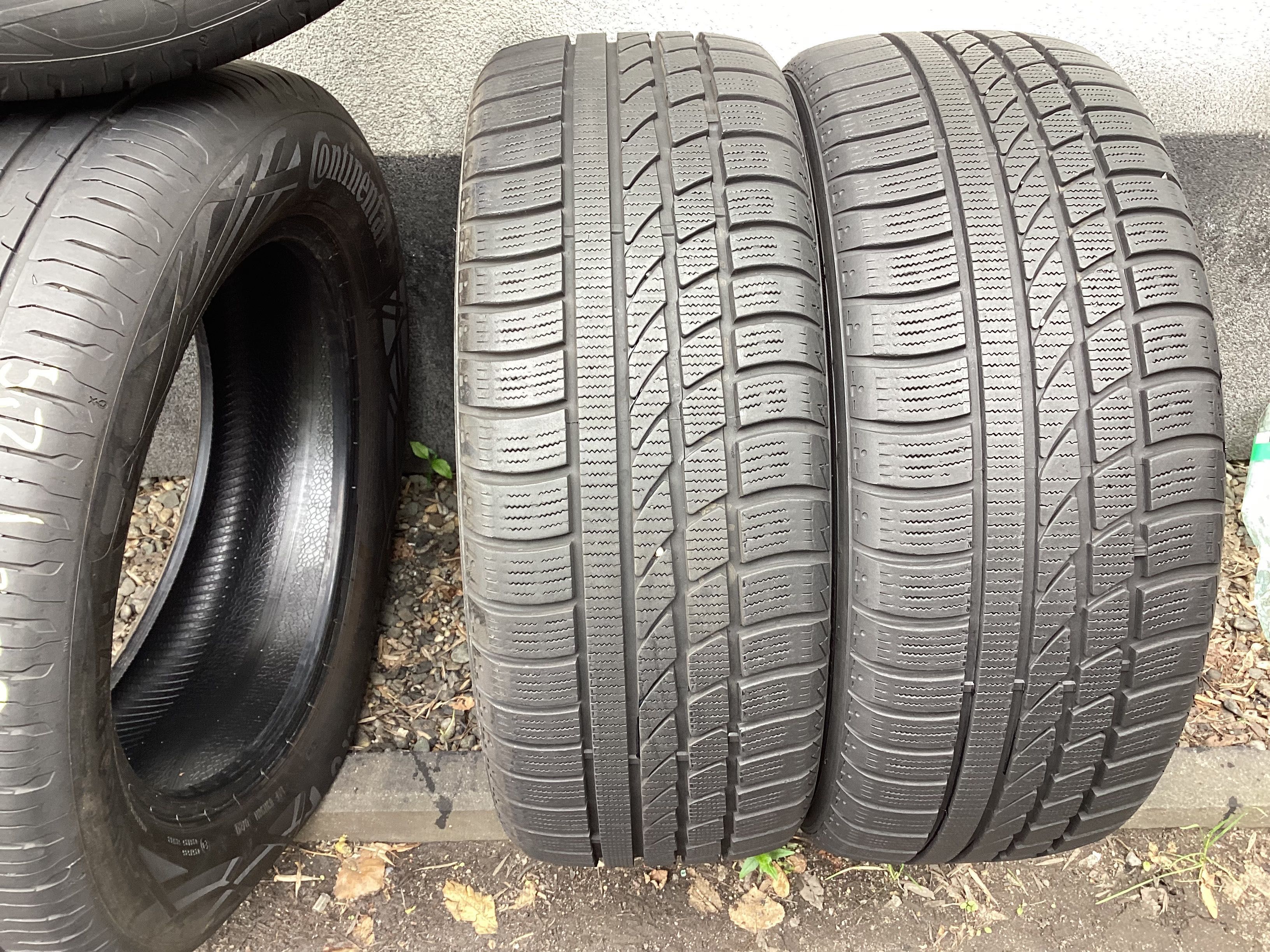 HANKOOK 205/50r17 2szt opony zima zimowe 5.8mm
