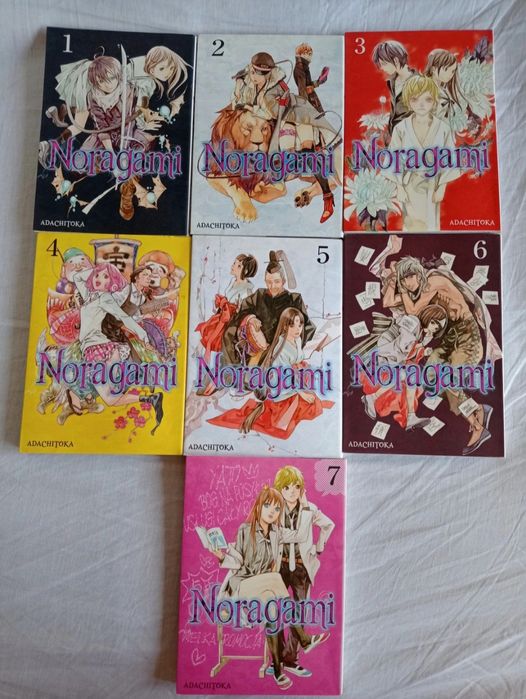 manga Noragami tomy 1-7