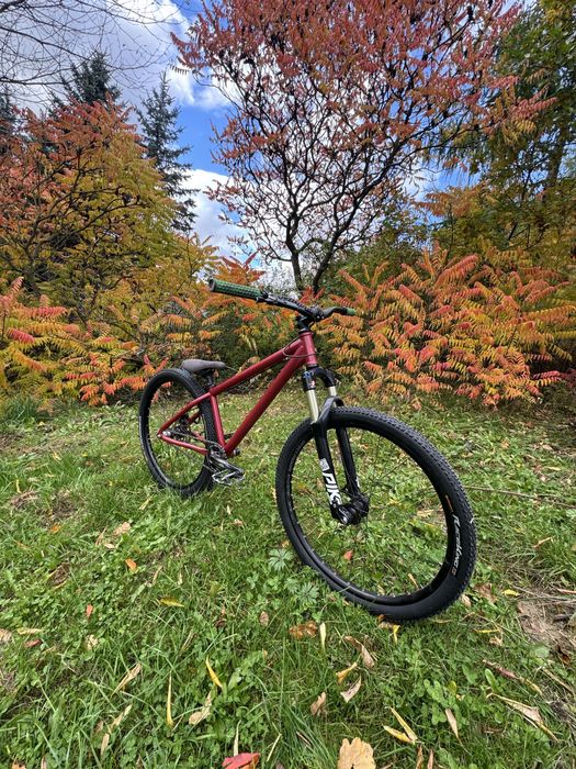 Rower MTB Dirt Pumptrack Street Rock Shox Pike 85-130mm