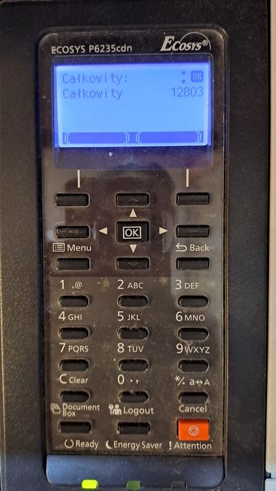 drukarka laserowa Kyocera ecosys P6235cdn  colour  100 % tusz