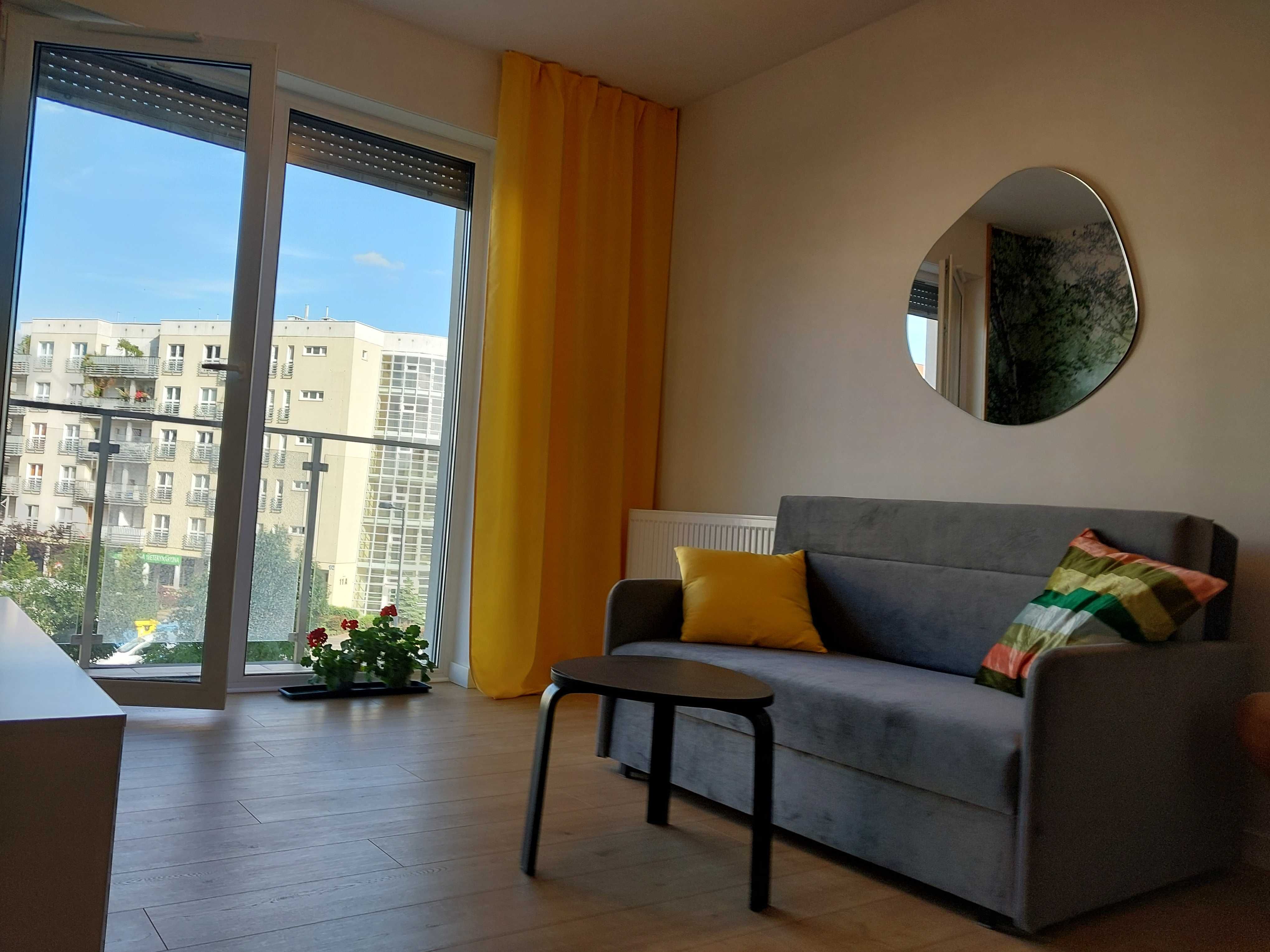 Dwupokojowe NOWE Developerskie Katowicka2B Balkon-widok na Malta