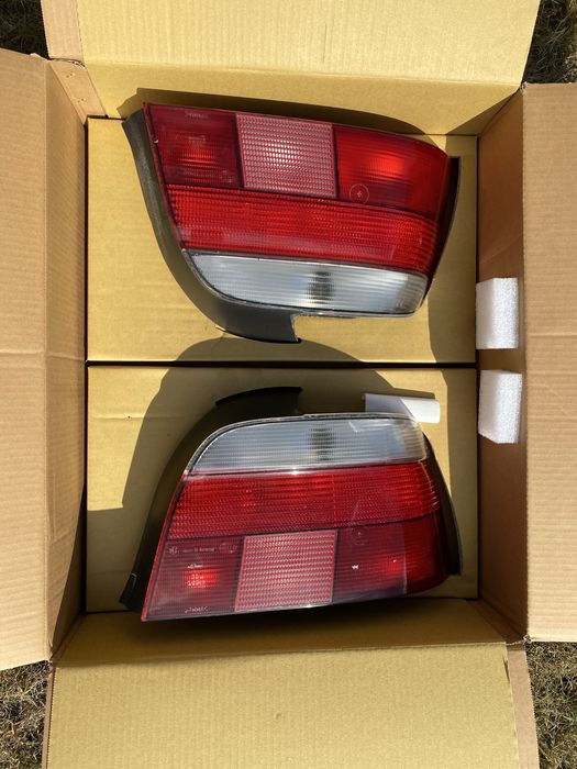Lampy tylne BMW E39 białe kierunki