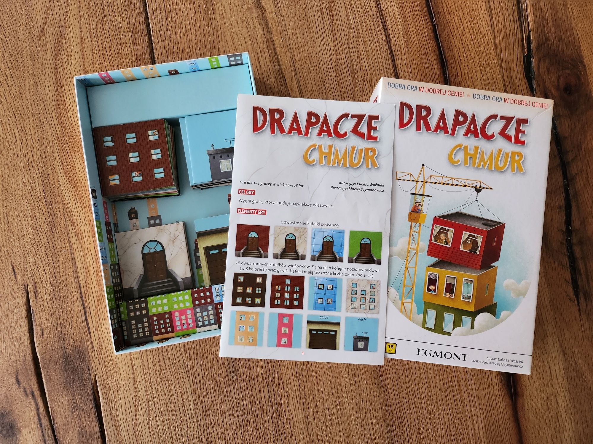 Gra EGMONT- Drapacze chmur (2-4 graczy, od 6 lat)