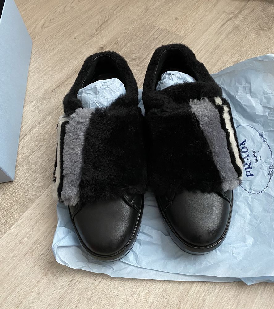 Оригинальные кеды / ботинки Prada