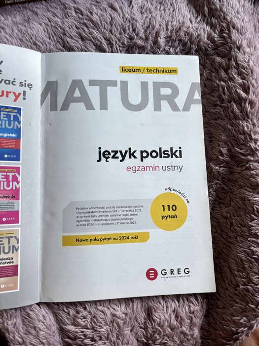 Matura język Polski egzamin ustny
