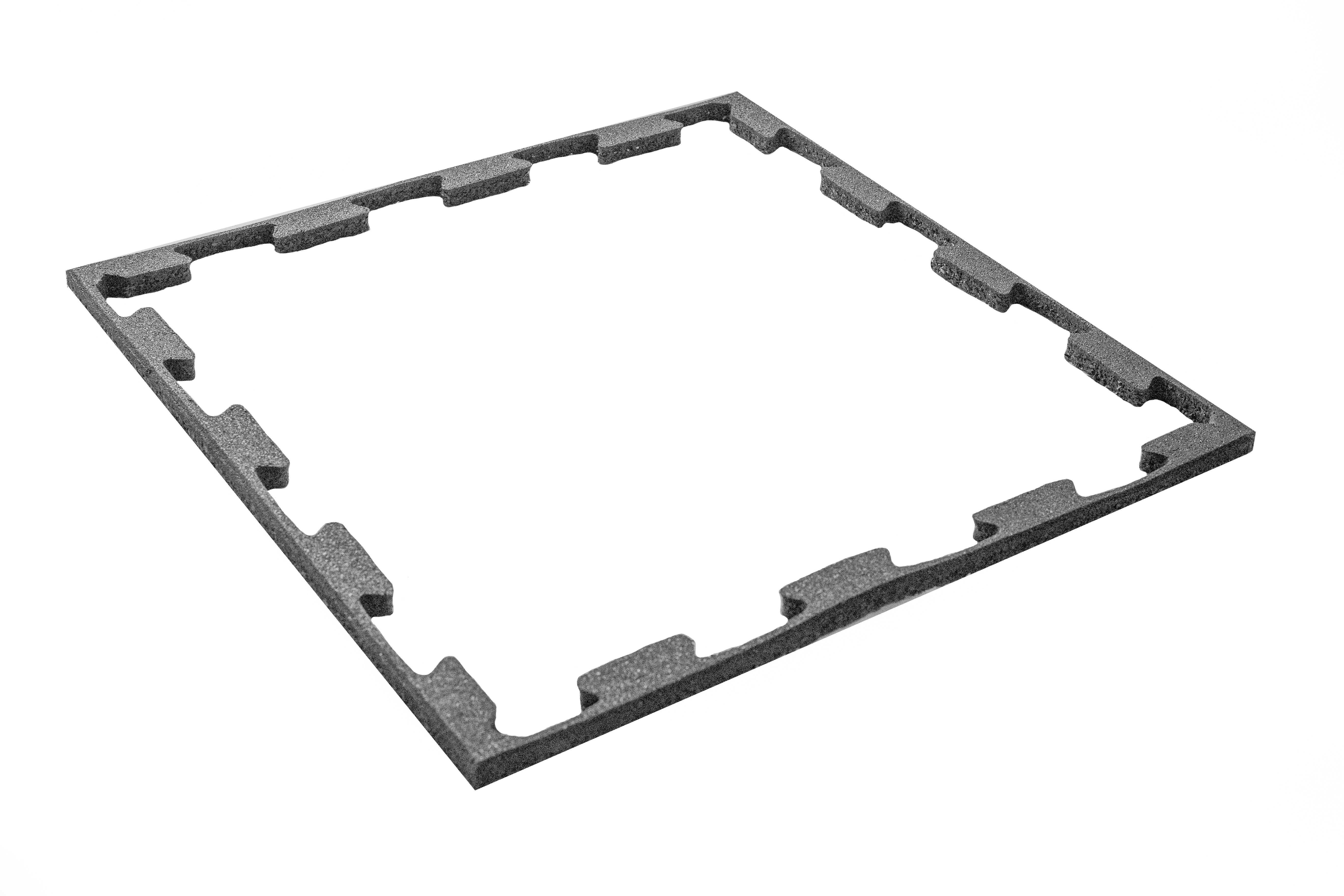 Mata gumowa PUZZLE pod sprzęt do ćwiczeń basen gruba ZESTAW 4szt KR