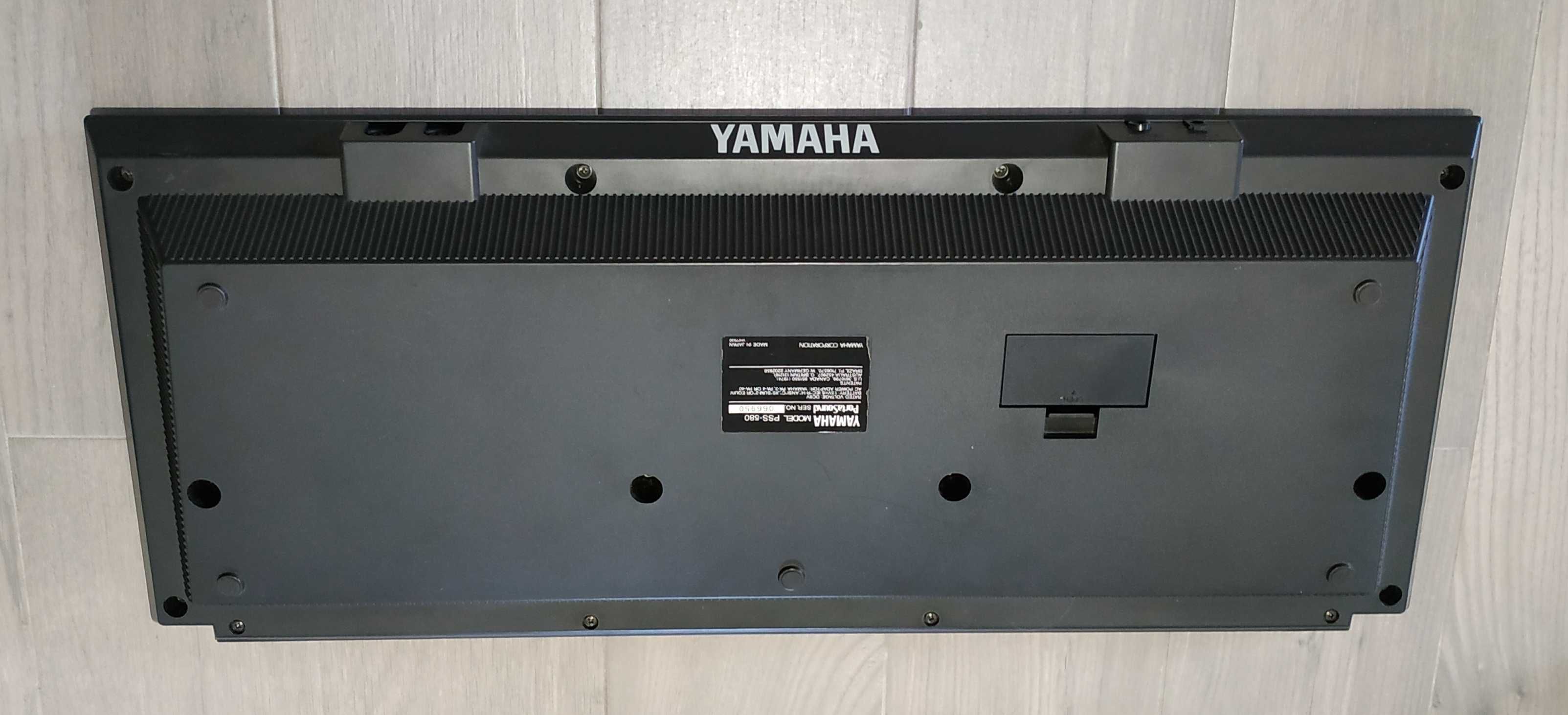 Teclado piano Yamaha PortaSound PSS 580 como novo