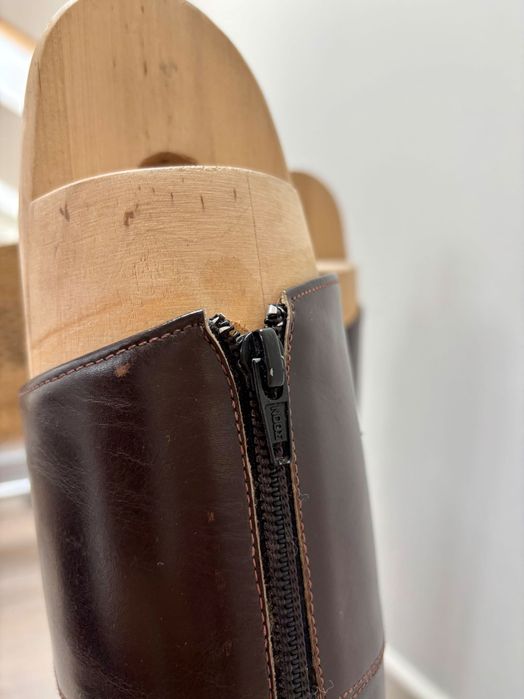 Jan Kielman buty do jazdy konnej/oficerki damskie, r. 38, jak nowe